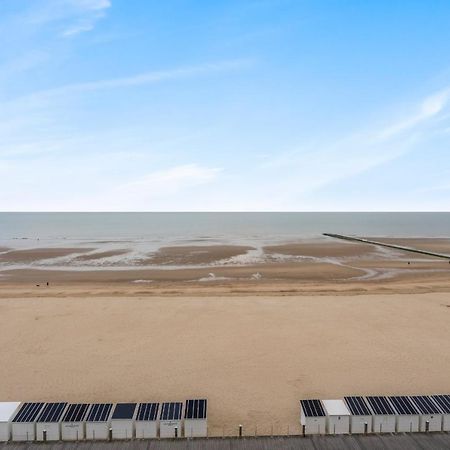 Zonnig Familie App Op Zeedijk Met Zeezicht Voor 6P Apartman Ostende Kültér fotó