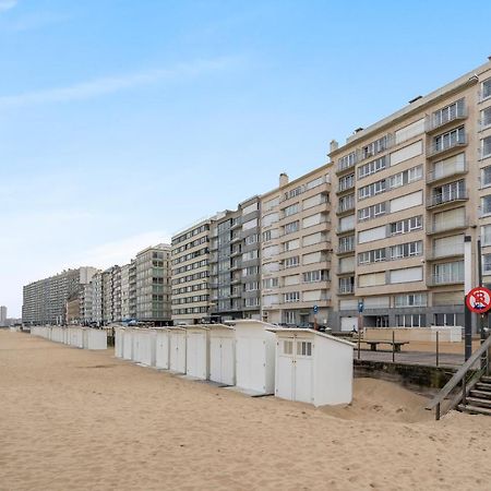 Zonnig Familie App Op Zeedijk Met Zeezicht Voor 6P Apartman Ostende Kültér fotó